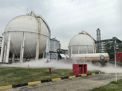 Chengdu Xenon Tritium Technology successfully completed the nitrogen replacement project of the gas storage station spherical tank opening inspection