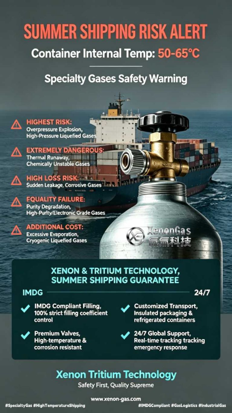Core Impacts of High-Temperature Shipping on Specialty Gases (Summer Transport Risk Alert)